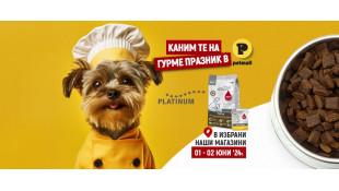 Platinum на гости на Petmall.bg!